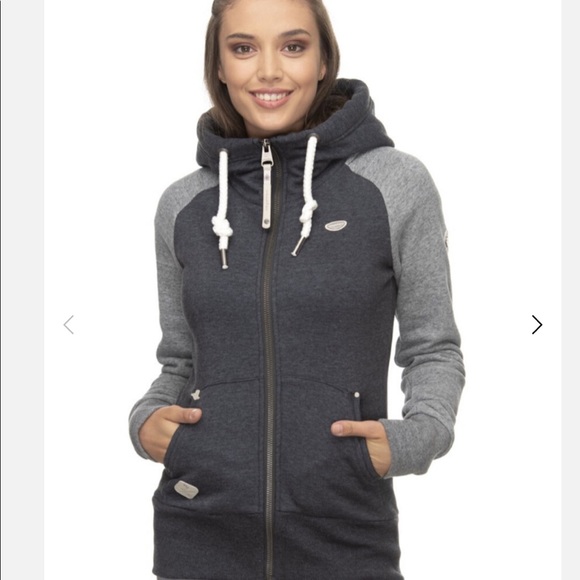 ragwear Tops - Ragwear hooded zipped sweater